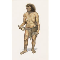 Neanderthal female (c) John Sibbick